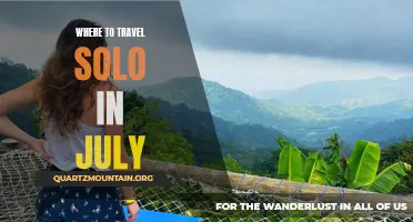 Top Destinations for Solo Travelers in July