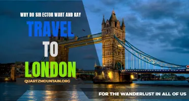 The Reasons Behind Sir Ector, Wart, and Kay's Journey to London