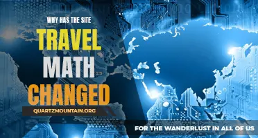 Changes in Travel Math: A Closer Look at the Evolution of the Website